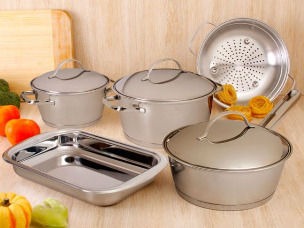 Conjunto de Panelas Inox
