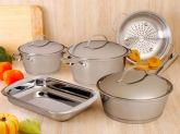 Conjunto de Panelas Inox